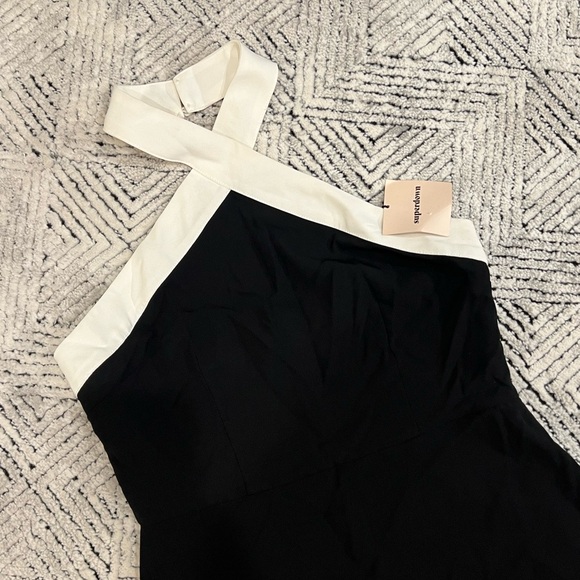 Superdown Black and White Mini Dress - Picture 7 of 7